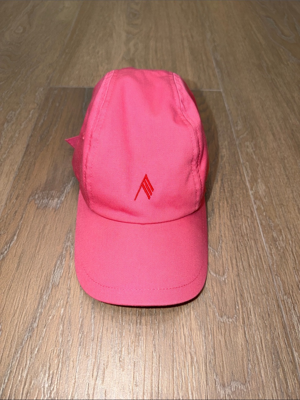 The Attico Pink Logo Baseball Cap